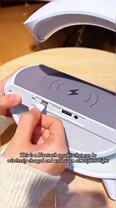  The perfect stocking stuffer for your loved ones this Christmas!  This Bluetooth night light sets the mood, plays your favorite songs & even charges your phone — all in one magical glow. ✨ Trust me, everyone’s gonna love it!  | Buletboard-C | Facebook