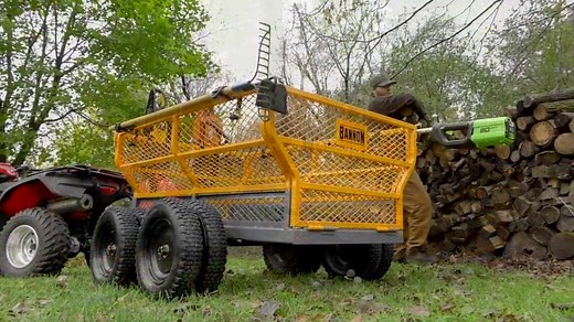This Bannon utility trailer features a rugged design and quality construction built for lasting performance. | Northern Tool Equipment