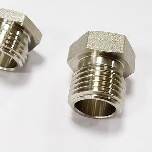 [Hot Item] Customized SS316 Tube Fitting Hexagon Plug for Hydraulic Pipe