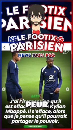 Dembélé lacks leadership? I disagree 😤🇫🇷 #football #psgnews #football #ligue1 #worldcup