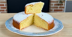Soft and Fluffy Lemon Cake