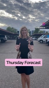 Tropical moisture streams into Arizona today. Does it mean rain? #60secondforecast #azwx #azfamily #phoenix | April Warnecke