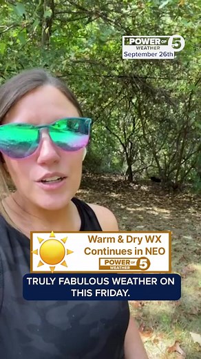 2.9K views · 15 reactions | After a relatively active week weather-wise, with much-needed rain across NEO, the pattern has flipped back to dry and warm. | News 5 Cleveland | Facebook