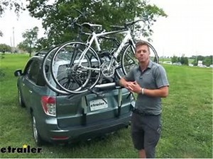 Checking Out the Thule OutWay Platform Trunk Bike Rack for 2 Bikes
