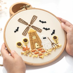 Stunning hand embroidery hoops design #hoops #stitch #fb #viral #video | Embroidery Skills ideas