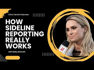 How sideline reporting REALLY works, according to ESPN's Molly McGrath