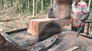 Luar biasa indah proses gergaji kayu sengon merah dibuat plafon ‼️ | Penggrajian kayu