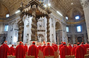 Cardinal sidelined over abuse record says he #039;s intent on voting in papal conclave