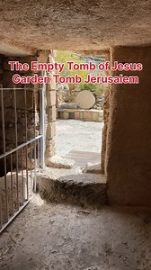 25K views · 1.5K reactions | The Ancient Tomb of Jesus, Garden Tomb Jerusalem | Visit Israel From Your Home | Facebook