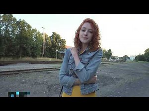 Woodman casting. Public agent. Yoga girl. Beautiful lady