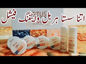 1K views · 47 reactions | Red lotus whitening facial kit | Nims Tutorials | Facebook