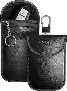 Faraday Bags Key Fob Protector: Faraday Bag Car Key Fob Signal Blocker | RFID Key Fob Protector Faraday Key Fob Protector & Faraday Pouch For Key Fob RFID Pouch Faradaybag RFID Blocking Pouch RFID Bag