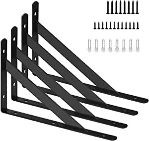 L Corner Brace Sets for Wood, Shelves, Furniture, Cabinet