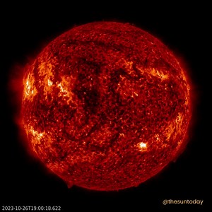 58 reactions · 25 shares |  拾 Sun activity for October 27, 2023: M...