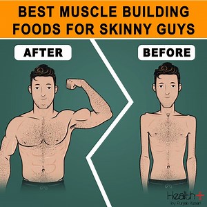 4.9K views · 126 reactions | Best Muscle Building Foods for Skinny Guys #health #weightgain #fitness | Health+ | Facebook