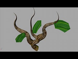 3D Tree grow animation in autodesk maya 2020 for beginner part-01
