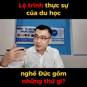 25K views · 165 reactions | Đây là lộ trình du học nghề Đức...từng bước giúp bạn phát triển  | Tiến Sĩ Dane Truong | Facebook