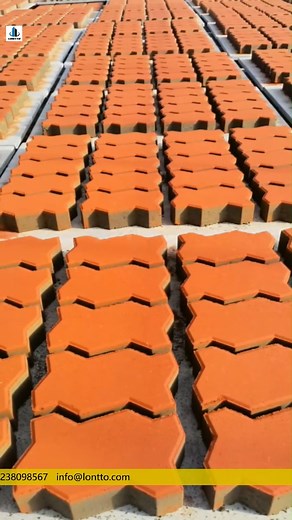 LONTTO brand concrete block machines are famous brand. can make various size brick and blocks. please contact us :whatsapp: 86 15238098567 info@lontto.com #blockmakingmachine #constructionbrick#roadbrick | Lontto Block Machine Manufacturer