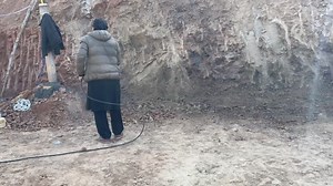 Termite proofing at one of our house construction sites is shown in this video. Share your comments about this. You can contact us for the design and construction of your houses. . #houseconstruction #housedesign #homedesigm #termiteproofing #termitetreatment | The Dynamic Engineers.