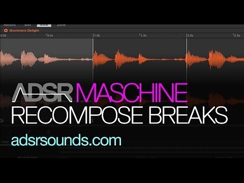 NI Maschine 2 - How to Slice, Recompose, and Reinforce Breaks - How to tutorial