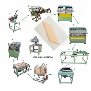 [Hot Item] High Output Industrial Bamboo Toothpick Processing Equipment Bamboo Toothpick Making Machine