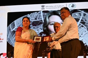 A Conversation with Mugdha Sinha, Joint Secretary, GLAM Division, Ministry of Culture, Govt. of India during the 2nd edition of the International Museum Expo. #musuem #expo #education #discussions #seminars #workshops #masterclass National Council of Science Museums-NCSM | UP WORDS | Facebook