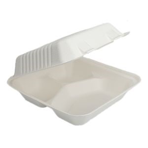 [Hot Item] Disposable Degradable Compostable Biodegradable Bagasse Tableware Take Away Box