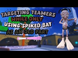 Targeting teamers while only using spiked bat in ROBLOX BADDIES