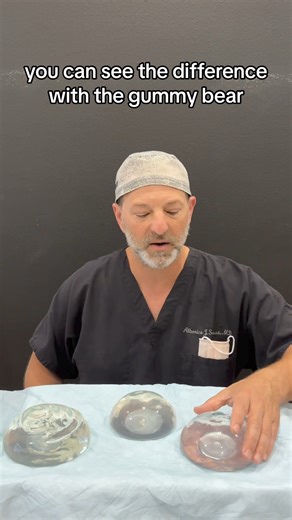 What is a Gummy Bear implant? 🍒😍🐻 #healthandbeauty #sarasota #breastaugmentation #plasticsurgery #bestcosmeticsurgeon #drsessa | Sarasota Surgical Arts - Dr. Alberico Sessa