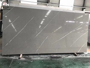 [Hot Item] Dark Grey Marble Bench Top Quartz Countertop