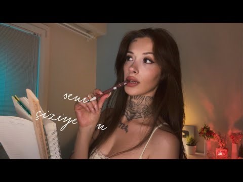 [türkçe asmr] ölçülerini alıp seni çiziyorum | rp