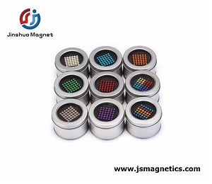 [Hot Item] Magnetic Balls 5mm 512 Pieces Magnetic Balls Cube Multi-Color Fidget Gadget Toys Desk Games Magnet Toys Magnetic Beads Stress Relief Toys for Adults (8 Color)