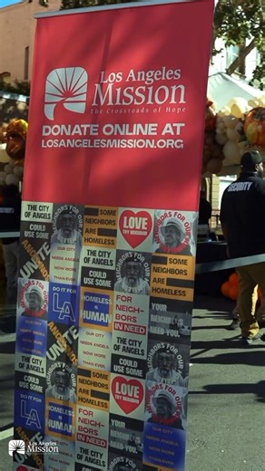 WATCH Los Angeles Mission in action! Every Giving Tuesday donation doubles in impact to provide meals, shelter and hope for tomorrow for our neighbors experiencing need. | Los Angeles Mission