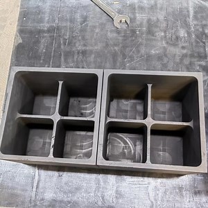 [Hot Item] Wholesale Price High Temperature Resistance Graphite Box Graphite Sagger Graphite Boat for Ceramics Powder Sintering