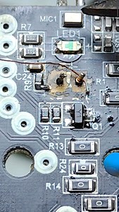 Repairing a broken remote control. Infrared remote controls work by emitting a beam of light that is nearly invisible to the naked eye, and can be seen through your phone's camera. 🖥 #trick #tips #solution #service #remote #control #infrared | Mamas Yanto