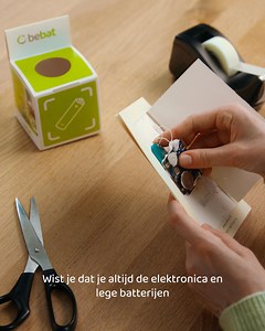 Goed doen voelde nog nooit zó goed. Haal altijd de lege batterijen en elektronica uit je muzikale wenskaart. Dat is goed recycleren! 💚 🔋 | Bebat