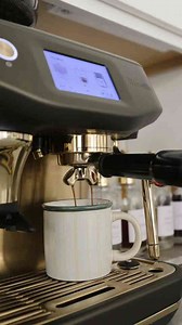 Breville steam wand lactose-free milk latte