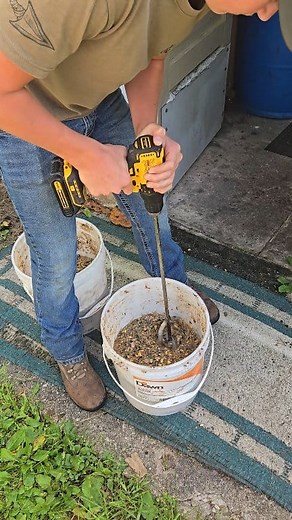 Parker the MIX MASTER! #bears #bait #mixing #Wisconsin #crivitz | Brian Wendt Outdoors