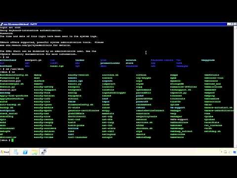 VMware ESXi & vSphere 5.1 Admininstration Training : ESXi Shell Commands