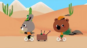 47 reactions · 18 shares | Looking for a fun way to teach your kids more about Chile? This French cartoon produced by Millimages is perfect for them! Follow globetrotters Mouk and Chavapa as they go hunting for meteorites in Atacama Desert! #ChileForKids | Marca Chile | Facebook