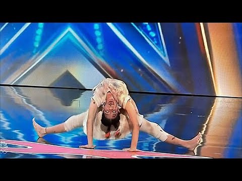 America's Got Talent : Creepy Contortionist Girl Arshiya Seriously Scares The Judges