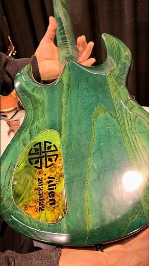 The Insane Alien Guitar | NAMM 2026 – Decision Guitars 👽🎸