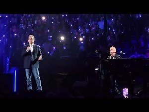 Billy Joel and Jerry Seinfeld raise 100th Banner @ MSG 3/28/24