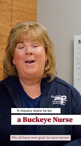 2K views | "Im proud to be part of an innovative research center. We're part of patient-focused care. We all have one goal: to cure cancer." - Beth, surgical oncology charge nurse at The OSUCCC-James Cancer Hospital and Solove Research Institute #BuckeyeNursesRock | The Ohio State University Wexner Medical Center | Facebook