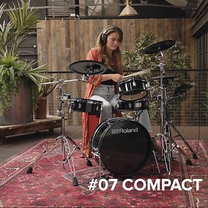 Interested in getting behind a drum kit to start learning how to play the drums ? Check out the VAD103 for a compact and quiet at-home solution that still gives you the look of a traditional acoustic kit! | Roland