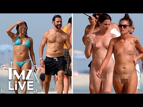 Eva Longoria on a Nude Beach! | TMZ Live
