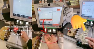 ‘Who needs a Coinstar machine?’ Customers Reveals Self-Checkout Hack For Loose Change And One Special Quarter To Look For