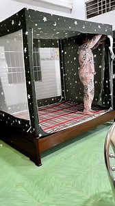 4.5M views · 3.3K reactions | Mùng khung có rèm che, vừa không lo muỗi côn trùng lại rất riêng tư #ShoppingSpree | Con Gái Miền Tây | Facebook