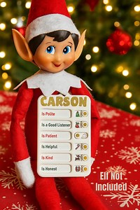 Personalized Elf Checklist – Christmas Nice List Tracker Prop - Etsy Australia