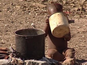 Kunene Namibia November 6 2001 Childrens : vidéo de stock (100 % libre de droit) 5825174 | Shutterstock